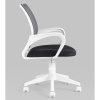 Кресло офисное TopChairs серый сетка Stool Group ST-BASIC-W/DG/TW-12
