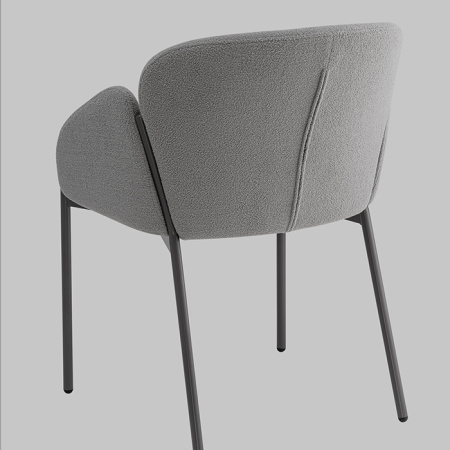 Стул Melia серый Stool Group DC-3090 KD 3018-15 grey legs