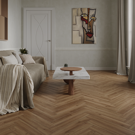 Ламинат Дуб Велла Herringbone Elegant Norland LF303-37