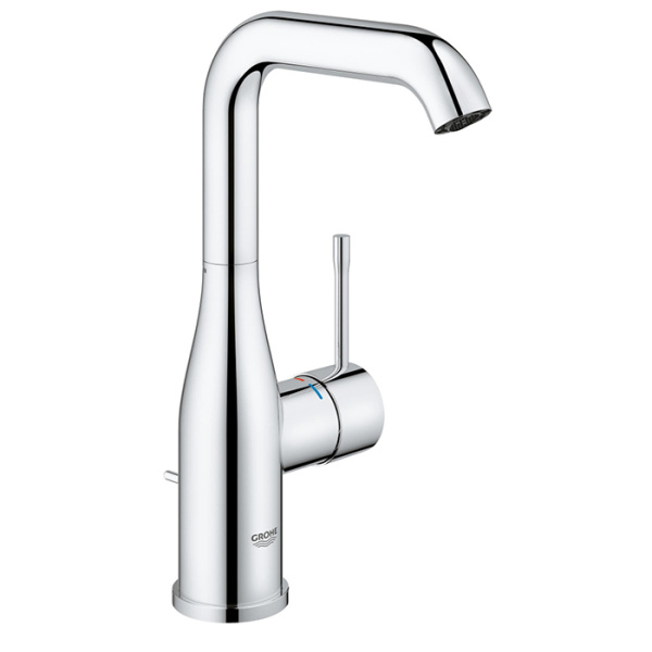 Смеситель для раковины с донным клапаном Essence Grohe 32628001