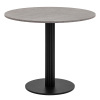 Стол круглый Фризбин D90 Сегни темный основание черное Stool Group AV 1324-900-C317CB-9005