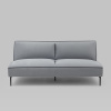 Диван прямой Кассель велюр серый Stool Group vd-cassel-vl12