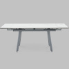 Стол Тайл 140-200х85 см керамика Snow white подстолье серый Stool Group AV 2126-1400/800-170105-7004