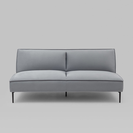 Диван прямой Кассель велюр серый Stool Group vd-cassel-vl12