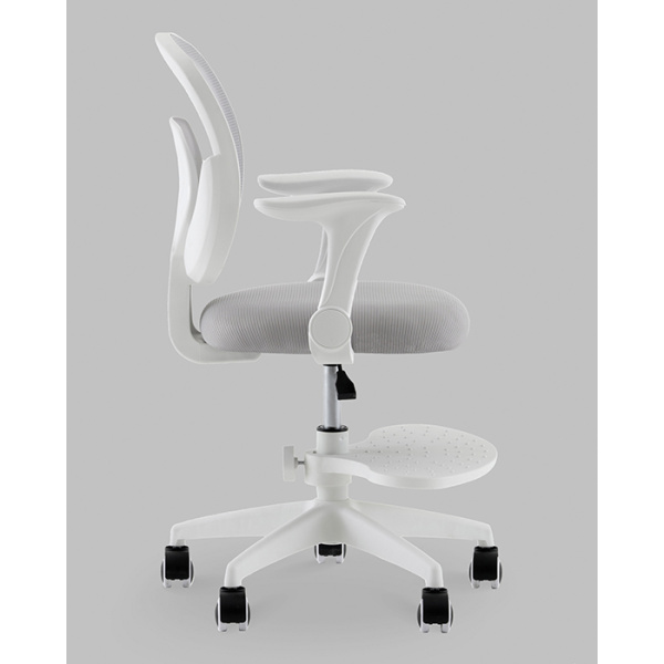 Кресло компьютерное TopChairs Mila серый Stool Group OUE-2541 grey