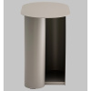 Журнальный столик Yvaine металл серый Stool Group MT-104-1 DB-006