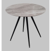 Стол Ники круглый керамика Italian light grey D90 Stool Group vd-niki-ilg-900