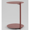 Журнальный столик Siara металл бордовый Stool Group MT-214 DB-032