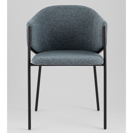 Стул Carmel голубой Stool Group DC-3091 WZ6002-7 black legs
