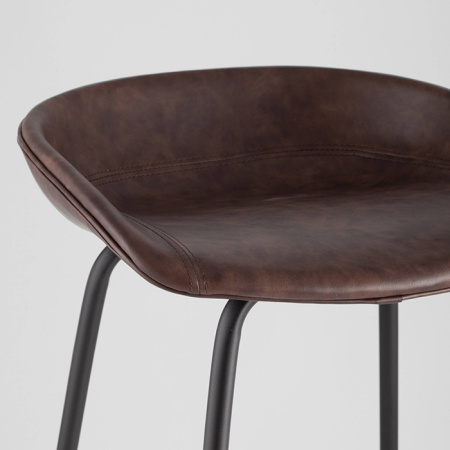 Стул барный Турин коричневый экокожа Stool Group 8319TB BROWN