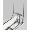 Комплект стола и двух скамеек белый Stool Group YX-B113 white