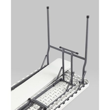 Комплект стола и двух скамеек белый Stool Group YX-B113 white
