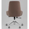 Кресло офисное TopChairs Soulo бежевый/коричневый Stool Group A308-A 8371-6/1