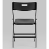 Комплект раскладного стола и стульев чёрный Stool Group YX-ZFP86 black