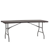 Стол складной коричневый 182х74 см Stool Group MZ182