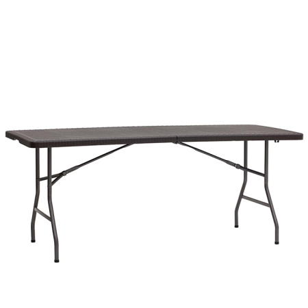 Стол складной коричневый 182х74 см Stool Group MZ182
