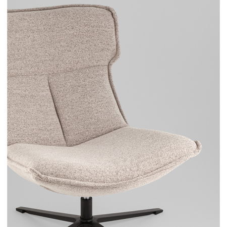 Кресло лаунж Sway светло-серый Stool Group DM7638P MONZA 60 L.GREY