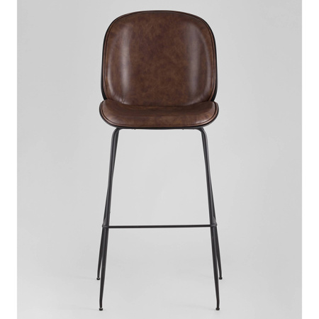 Стул барный Турин коричневый экокожа Stool Group 9329C BROWN