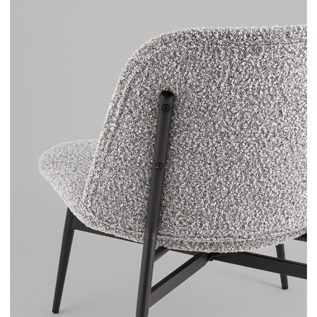 Кресло-лаунж Ease серый Stool Group DM5052 BMG2635-19 Grey
