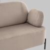Диван Кэнди велюр светло-серый Stool Group vd-dv-candy-b25