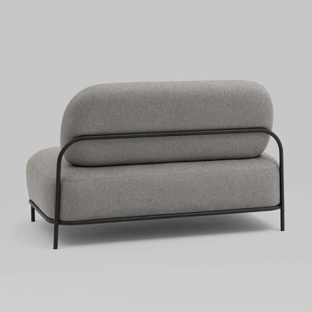 Диван Стоун рогожка серый Stool Group vd-dv-stone-f21