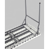 Комплект стола и двух скамеек белый Stool Group YX-B113 white
