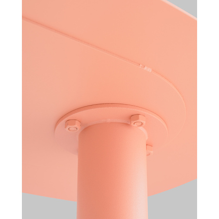 Журнальный столик Eanna L металл коралловый Stool Group MT-190L DB-011