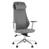 Кресло офисное TopChairs Trophey серый Stool Group DD-001-CH grey