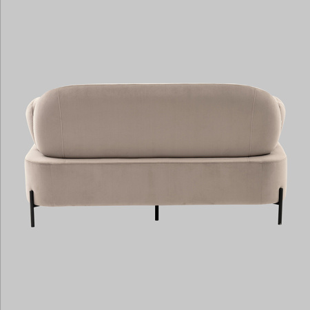 Диван Кэнди велюр светло-серый Stool Group vd-dv-candy-b25