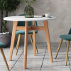 Стол круглый Target Circle D90 белый Stool Group Z-220 black