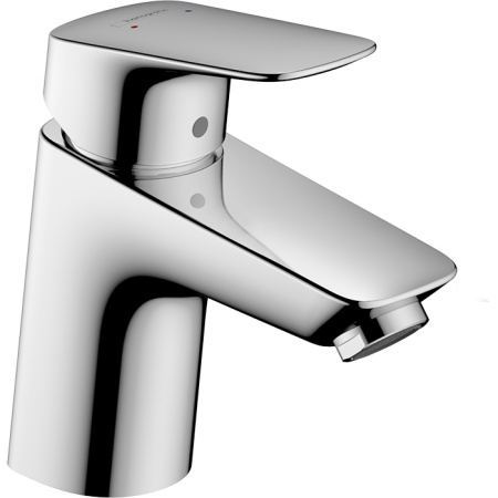 Смеситель для раковины со сливным клапаном PushOpen Logis Hansgrohe 71077000