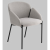 Стул Melia светло-серый Stool Group DC-3090 KD 3018-14 black legs