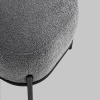Пуф Стоун букле Fluffy тёмно-серый Stool Group vd-pf-stone-fl-grey