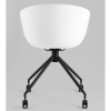 Кресло офисное Libra экокожа чёрный NL Stool Group SL-7040ZB whitePP/black PU
