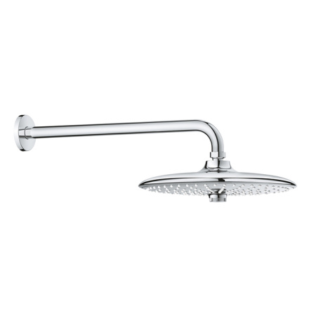 Верхний душ с душевым кронштейном 380 мм Euphoria Grohe 26458000