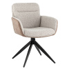 Стул Waldo светло-серый c экокожей Stool Group OS-2319K UF995-02mFUL005