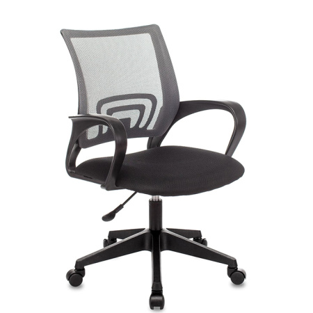Кресло офисное TopChairs тёмно-серый Stool Group ST-BASIC/DG/TW-11