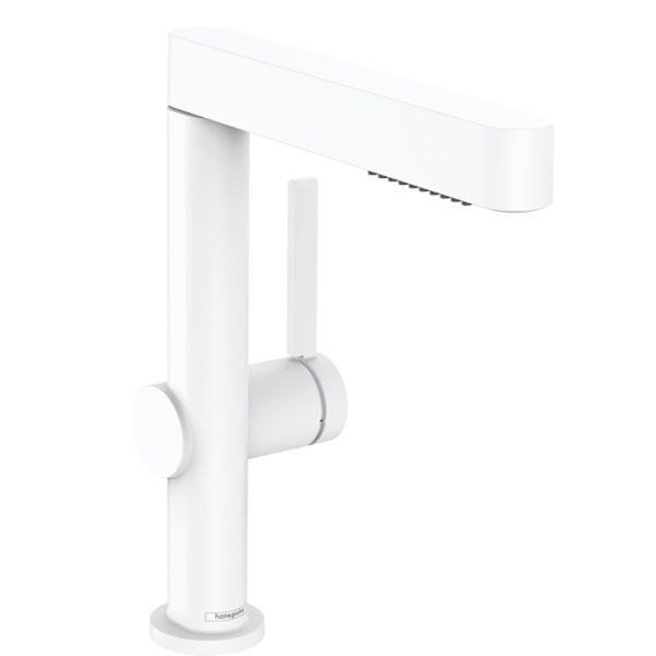Смеситель для раковины с выдвижным душем со сливным клапаном PushOpen Finoris Hansgrohe 76063700
