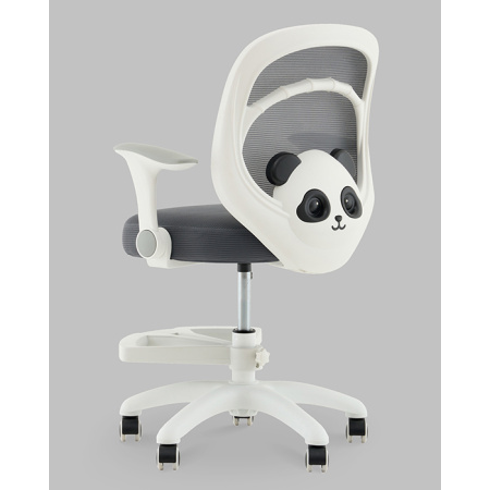Кресло компьютерное TopChairs Panda серый Stool Group OUE-2546 grey
