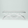Журнальный стол 120х60 Инсигния стекло Stool Group ECT-026