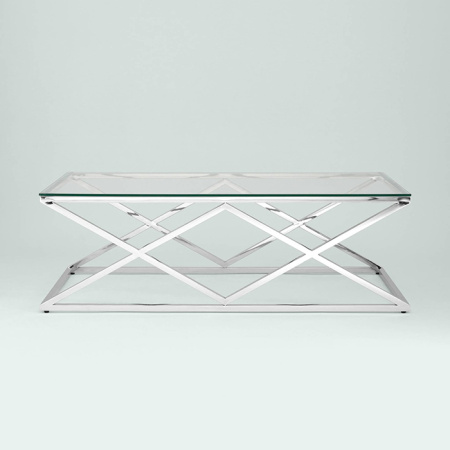 Журнальный стол 120х60 Инсигния стекло Stool Group ECT-026