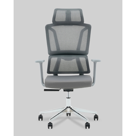 Кресло офисное TopChairs Forward серый Stool Group WH-1288G grey