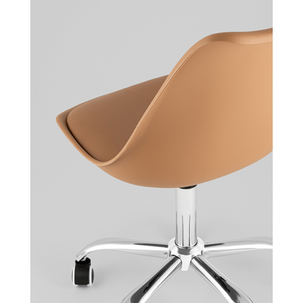 Стул Blok SN пластиковый коричневый Stool Group BML-053-D3 Lightbrown