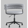 Стул офисный Ponty серый чёрные ножки Stool Group Bebe Office Chair OTE-CL 450 bl.l
