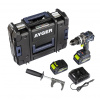 Шуруповерт ударный аккумуляторный Ayger AP20BL4-160