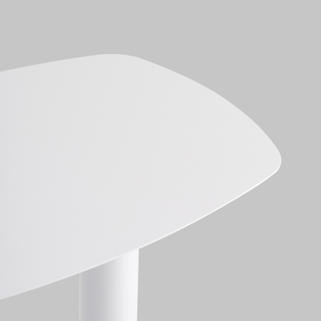 Журнальный столик Eanna L металл белый Stool Group MT-190L DB-021