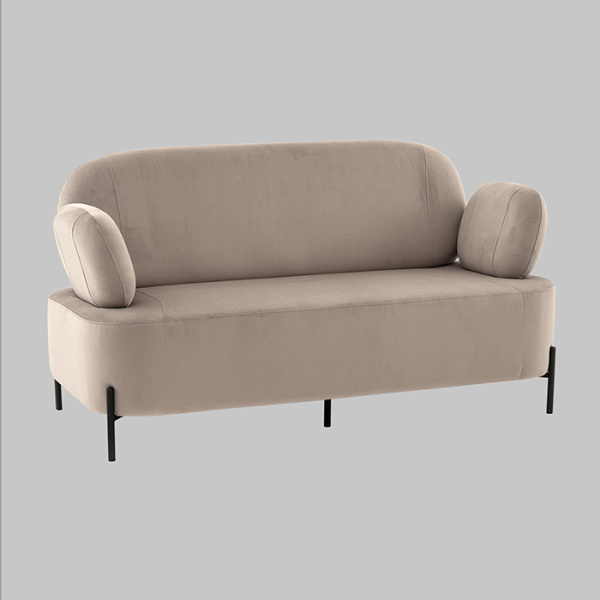 Диван Кэнди велюр светло-серый Stool Group vd-dv-candy-b25