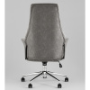 Кресло офисное TopChairs Neoma светло-серый экокожа Stool Group YF-0515 ZE119A-14+FH-64 l.grey retr