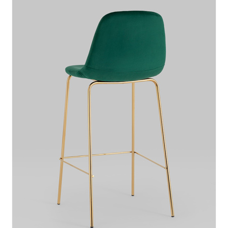 Стул барный Валенсия велюр зелёный Stool Group OS-001B HLR-56 gl
