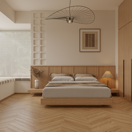 Ламинат Дуб Альба Herringbone Elegant Norland LF303-31